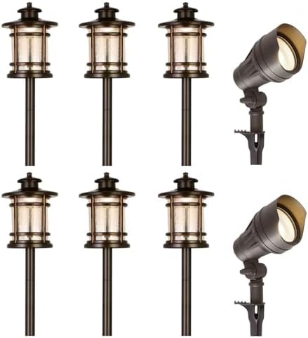 hykolity Low Voltage LED Landscape Kits, 12V-15V Pathway Flood Light Kits by hykolity