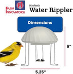 Farm Innovators WR-25 Birdbath Water Rippler Agitator, Attracts Birds - Image 7