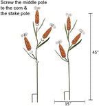 Metal Corn Garden Stake Decorative Outdoor Fall Yard Stake for Outside - Image 6