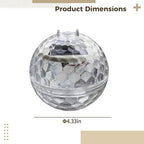 Outdoor Solar Powered Floating Pond Lights, Floating Magic Ball for Yard Decoration, 2 Pcs Solar Pool Ball Lights, Multi-Color Lighting Ip44 Waterproof Led Sphere Lamps - Image 5