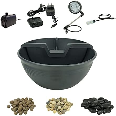 Aquascape AquaGarden Tabletop Fountain Kit (Gray) - Image 2