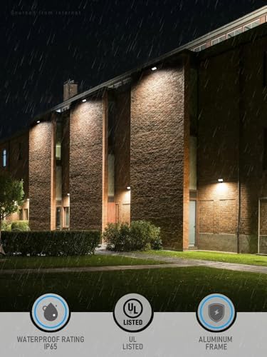 LEONLITE 2-Pack 100W LED Flood Light with Knuckle Mount, IP65 Waterproof - Image 4