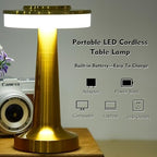 Riakrum 24 Pcs LED Cordless Table Lamp Bulk Rechargeable,Gold - Image 3
