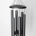Corinthian Bells by Wind River - 44 inch Silver Vein Wind Chime for Patio, Backyard, Garden, and Outdoor Decor (Aluminum Chime) Made in the USA - Image 3