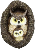 Garden Statues Tree Face Decor Owl Tree Hugger Whimsical Tree Sculpture Garden Statues Outdoor Yard Art Decorations Yard Ornaments Decor by Unknown