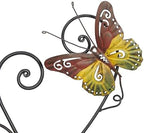 Deco 79 Metal Butterfly Home Wall Decor Indoor Outdoor Wall Sculpture with Scroll Details, Wall Art 15" x 1" x 29", Multi Colored - Image 5