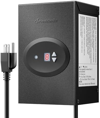 DEWENWILS 300W Low Voltage Landscape Transformer by DEWENWILS