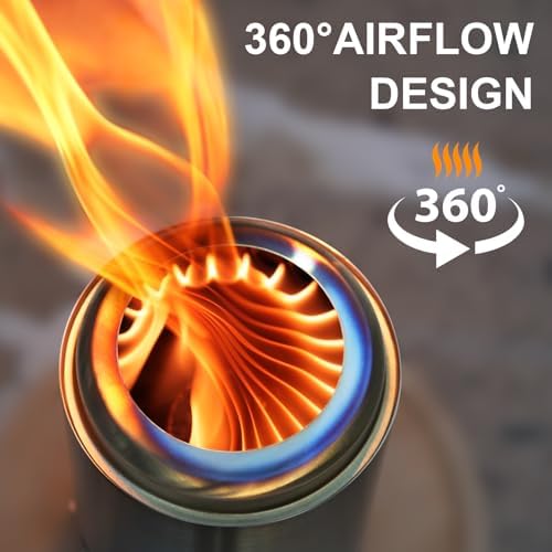 Tabel Top Fire Pit Mini, Portable Firepit Outdoor, 8.7 Inch Tabletop Firepit Blue - Image 2