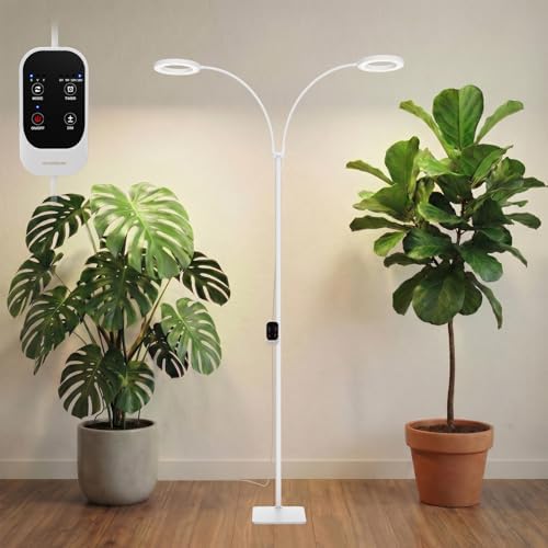 GLOWRIUM Grow Lights for Indoor Plants,Full Spectrum Plant Light with Stand by GLOWRIUM