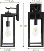 hykolity 18 Inch Outdoor Wall Light, Waterproof Lighting for House Exterior - Image 7