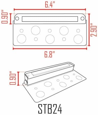 5CCT Hardscape Edge Light, 4.5W Integrated LED 12V AC/DC, 250 Lumens, 180° Adjustable IP65 Outdoor Step Retaining Wall Deck Light, Black - Image 6