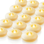 Homemory 24Pack 3" Ivory Flameless Floating LED Candle, Waterproof Tealight by Homemory