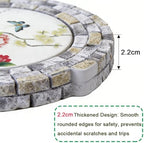 GZHERVICES Garden Stepping Stones for Landscaping Arrangements, Lawn Stepping Stones for Gardens, Outdoor Decorative Accents, Handcrafted Outdoor Lawn Pathway Ornaments(Multi-Colored-A) - Image 4