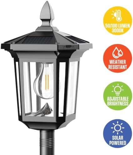 Westinghouse LED Solar Post Lights 100 Lumens 2-Pack - Image 5