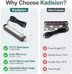 kadision 12-Pack 7” LED Retaining Wall Light Low Voltage 5CCT - Image 7