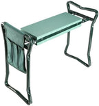 Foldable Garden Kneeler Seat w/Kneeling Soft Cushion Pad Tools Pouch Portable Gardener Kneeling Bench Stool by Unknown