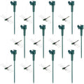 Rossesay 12 Pcs Dragonfly Solar Flying Moving Fluttering, Garden Stakes by Rossesay