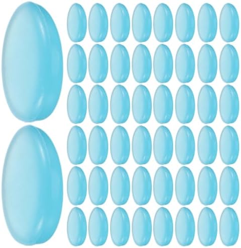 400pcs Handmade Glow in Dark Pebbles 20-30mm Resin Stones by ARTIBETTER