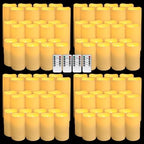 96-Pack LED Flameless Candles with Remote Control - Perfect for Home, Parties, and Special Occasions - Create a Magical Ambiance Effortlessly(Three Sizes) - Image 4