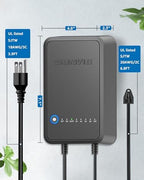SUNVIE 100W Low Voltage Transformer Outdoor, 120V to 12V DC Weatherproof - Image 6