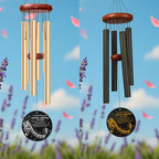 Personalized Music Memorial Wind Chime – Custom Name & Years in Loving Memory Tribute – Sympathy Gift for Musician Families – Memorial Windchimes for Loss of Loved One – Remembrance Décor - Image 3
