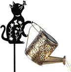 Solar Light Watering Can Cute Cat – LED Waterproof Decoration Outdoor Solar - Image 6