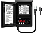 Malibu Power Pack 200watt Low-Voltage Weatherproof Transformer with Photo Sensor for Low-Voltage Landscape Lighting by Unknown