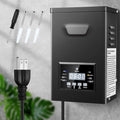 150W Low Voltage Landscape Transformer, Landscape Lighting Transformer with Photocell Sensor & Timer, 120V to 12V/15V AC Outdoor Weatherproof Transformers for Spotlights, Garden Path Light by inShareplus