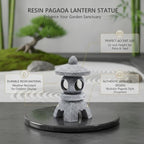Resin Pagoda Lantern, 1 PC - Image 4