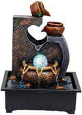 Tabletop Waterfall Tabletop Fountain Resin Creative Table Decorations Fountain Water Landscape Decorations Tabletop Water Fountain (A) by Unknown
