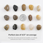 20lbs 0.5-1 Inch River Rocks, Decorative Mixed Pebbles for Garden Landscaping, Indoor Plants, Fish Tanks, Vases, and Succulents – Ideal for Home Decoration and Outdoor Gardens (Mixed, Weight: 20 LB) - Image 3