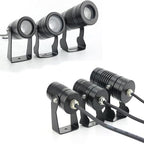 LED Beam Spotlight, 12V Low Voltage 360° Adjusted Spotlight Led Beam Light, IP67 Waterproof Led Beams Light, Outdoor Building Exterior Wall Projector Lights(Green,3w) - Image 3