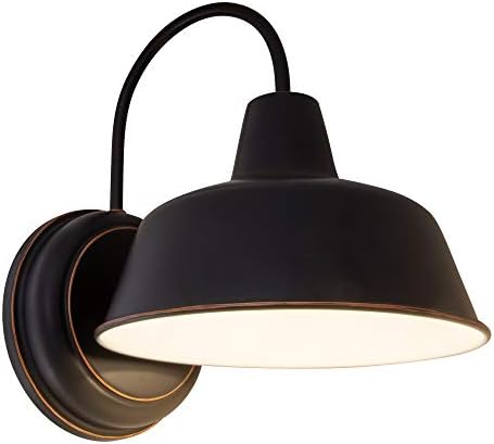 Design House Mason Outdoor Wall Light, 8", Oil Rubbed Bronze - Image 3