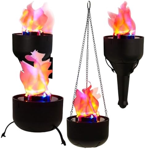 3D Artificial Flame Light, Single‑Unit Fake Fire Lamp by Unknown