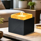 Tabletop Water Fountain - Desktop Waterfall Fountains by JUEZHEN