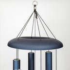 Corinthian Bells by Wind River - 56 inch Midnight Blue Wind Chime for Patio, Backyard, Garden, and Outdoor Decor (Aluminum Chime) Made in the USA - Image 3