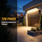 72W Wall Washer Light 40'' 2700K 120V IP67 Waterproof Plug-in - Image 6