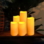 fclayvts 72-Pack LED Flameless Candles with Remote Control -Flickering Flameless Candles-Remote Timer Perfect for Wedding Parties, and Special Occasions(Three Sizes) - Image 4
