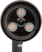 Kichler LED Landscape Spotlight Light, Architectural Bronze - Image 4