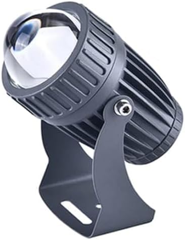 10W Led Spot Lights - Landscape Lamps, AC 220V Led Beam Light Outdoor Wall Lamp, IP67 Waterproof Narrow Beam Spotlight, 180° Adjustable Bracket Ground Light(Blue,10W) by Unknown