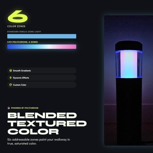 LIFX Smart Outdoor Path Lights - Low Voltage Color Changing RGBW - Round - Image 3