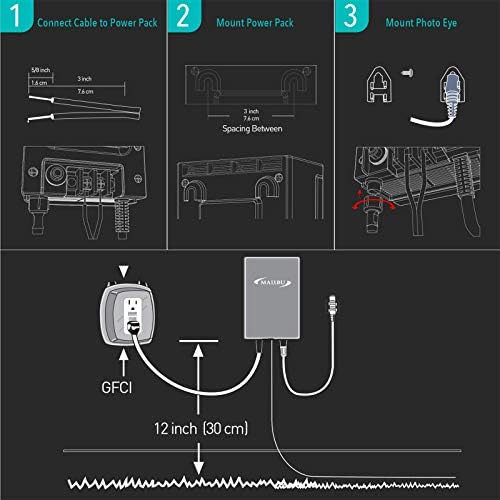 Malibu Power Pack 200watt Low-Voltage Weatherproof Transformer with Photo Sensor for Low-Voltage Landscape Lighting - Image 7