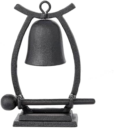 Sungmor Cast Iron Dinner Bell with Striker - Vintage Design by Sungmor