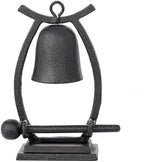 Sungmor Cast Iron Dinner Bell with Striker - Vintage Design by Sungmor