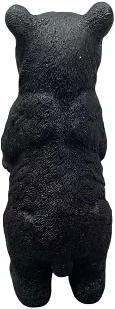 20" Resin Black Bear Statue, Outdoor Weatherproof Figurine, Standing Bear, Funny Gift, Rustic Cabin, Yard, Lawn, Patio & Garden Decor - Image 7