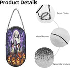Halloween Witch Chicken Pumpkin Moon Bat Sun Catcher 10.2In - Image 4