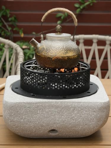 Tabletop Fire Pit Mini Fire Bowl for Outside Patio 11.42" - Image 5