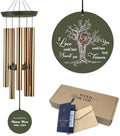 Personalized Outdoor Sympathy Wind Chimes, Mourning Wind Chimes by ExtrabilyOfficial