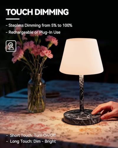 SAIWEYA Outdoor Waterproof Shower Lamp, 5200mAh Rechargeable Bathroom Lamp - Image 4
