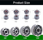 Fountain Lights RGB Submersible Pond Light IP68 12V-24V Stainless Steel - Image 2